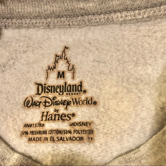 VTG Disney Resort by Hanes Sz M Men’s Pullower - Picture 3 of 4